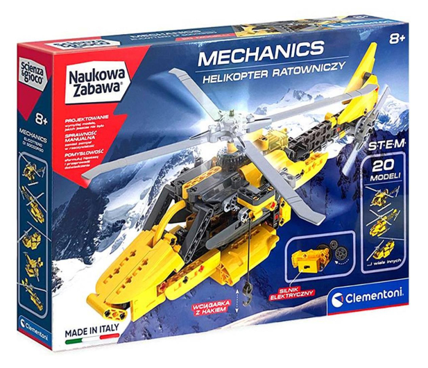 Clementoni Laboratorium Mechaniki. Helikopter Ratowniczy - 1026488 - zdjęcie